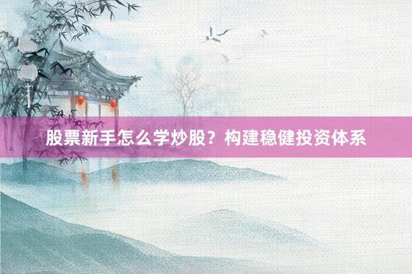股票新手怎么学炒股？构建稳健投资体系